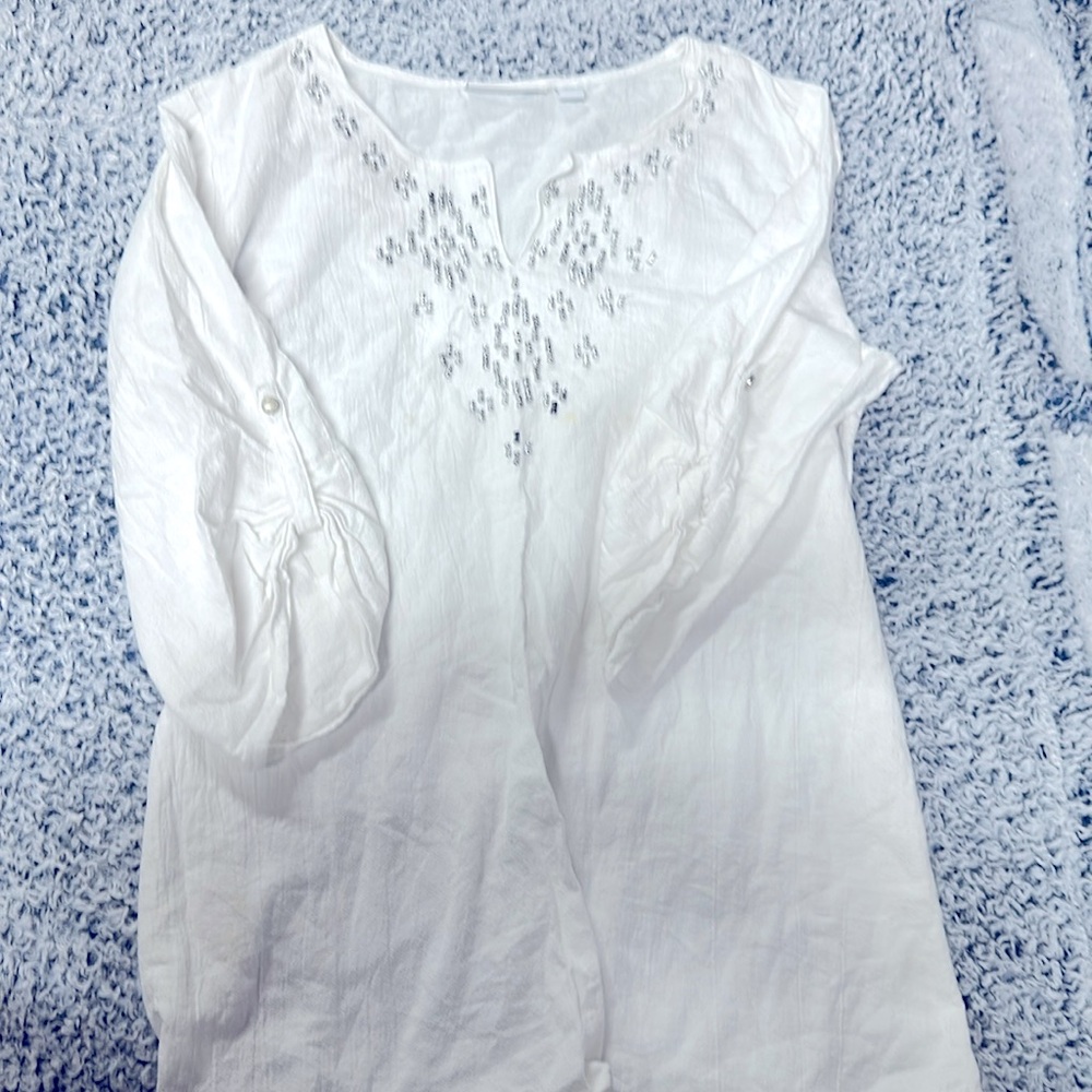 Susan graver 3/4 top Small